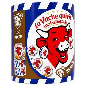 Fromage fondu 2x24 pièces + 16 pièces cheddar - LA VACHE QUI RIT