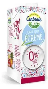 Lait UHT Ecrémé Centrale 1L