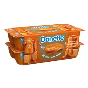 Crème dessert caramel 12x80g -DANETTE
