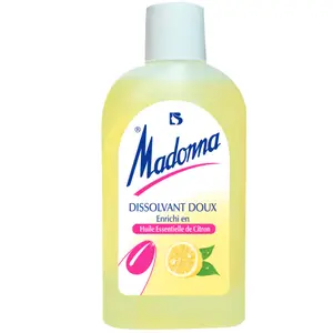 Dissolvant doux enrichi en huile essentielle de citron 120ml - MADONNA