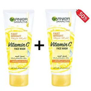 Lot 2 Gels Visage Garnier Fast Bright 100ml 2ème à -50%