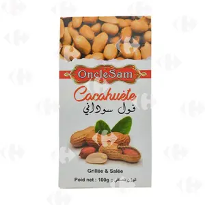 Oncle Sam Cacahuète Grillée Boite - 100g /662488