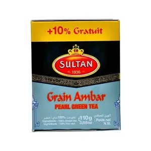 Thé vert en grains n°16 Grain Ambar 100g - SULTAN