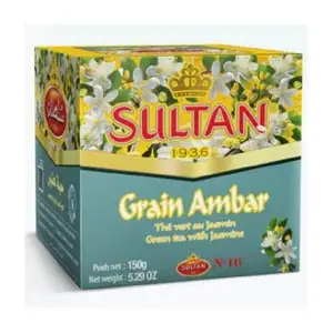 Thé vert en grains au jasmin Ambar 150g - SULTAN