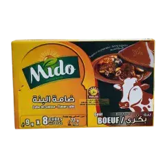 Bouillon de boeuf 8 Cubes 72g - MIDO
