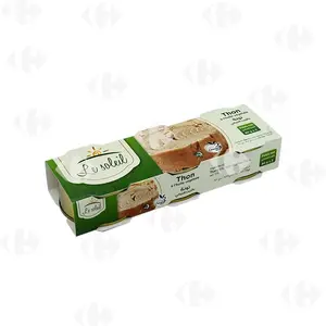 Pack de Trois Conserves de Thon à l'Huile Végétale Le Soleil 80g