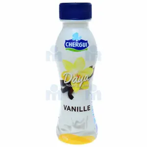 Yaourt à boire vanille Daya 330g - CHERGUI