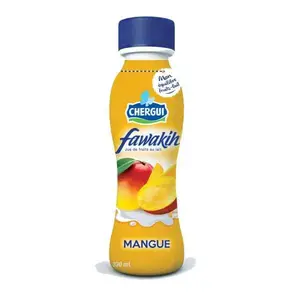 Jus de fruits au lait à la mangue Fawakih 330ml - CHERGUI