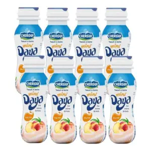 Chergui Yaourt à Boire Mini Daya Pèche 8x170g