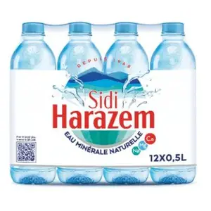 Sidi Harazem Eau minérale 12x50cl