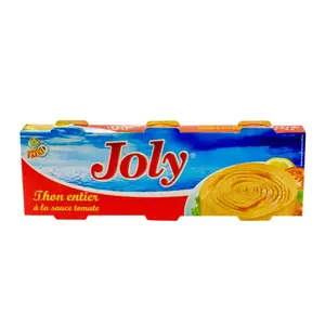Thon Entier À La Sauce Tomate Joly 85g x 3