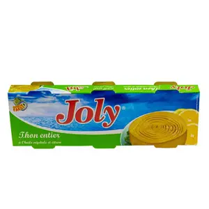 Thon Entier À L'Huile Végétale Et Citron 3X 85G - Joly