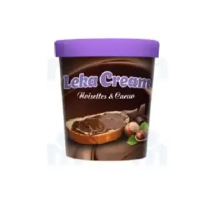 Crème à tartiner aux noisettes et au cacao 1,8Kg - LEKA