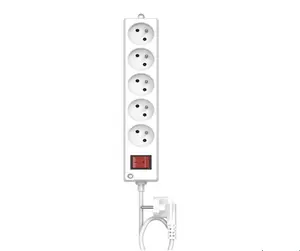 Bloc Multiprises 5 Postes L3 Blanc