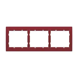 Plaque Triple Horizontale Piment Jade