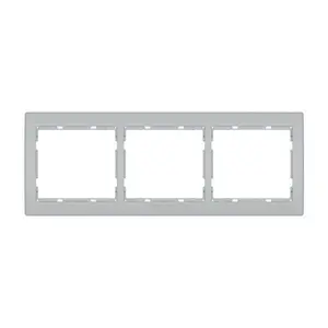 Plaque Triple Horizon Gris Argent Jade