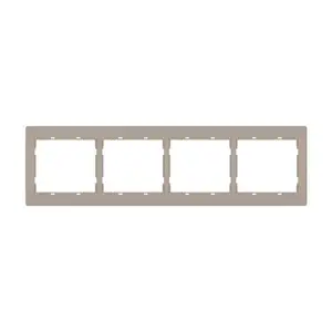 Plaque Quadruple Horizontale Dune Jade