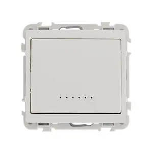 Kit Méc Poussoir À Bascule Lumineux Gris