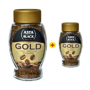 Café soluble Gold 190g + café soluble Gold 45g - ASTA