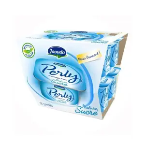 Fromage frais sucré 8x80g - PERLY