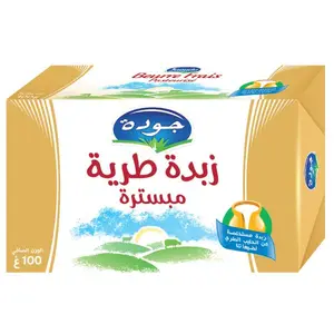 Beurre doux pasteurisé en plaquette 100g - JAOUDA