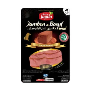 Jambon de bœuf fumé 80g - JAYDA