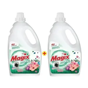 Lessive liquide fraîcheur printemps 2x3L - MAGIX