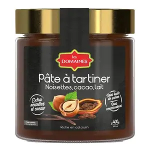 Pâte à tartiner aux noisettes 400g - LES DOMAINES