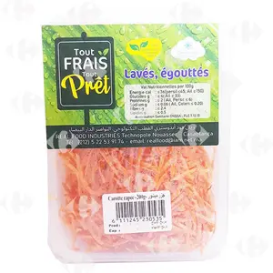 Carotte Râpée Tout prêt tout frais 200g.