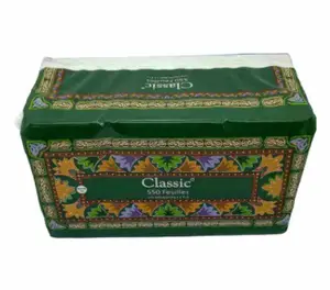 Mouchoir En Papier Classic 550 Vert/Orange