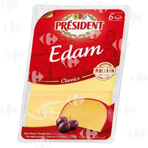 Fromage Edam Slice President 150G
