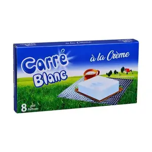 Fromage fondu x8 portions 128g - CARRÉ BLANC