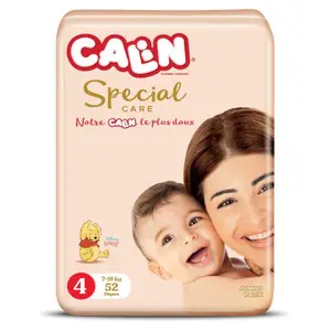 Couches bébé Spécial Care taille 4 (7-16kg) maxi x52 unités - CALIN