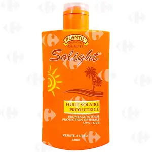 Huile solaire protectrice 125ml - SOLIGHT