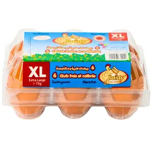 Œufs Frais Calibre XL Baidy 6 unités