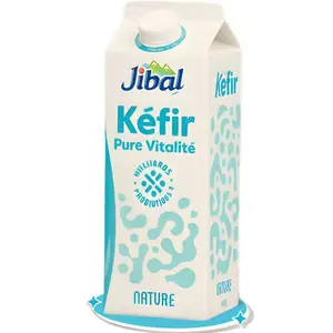 Yaourt à Boire Kéfir Jibal en Carton 430g