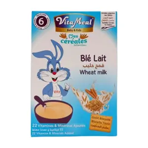 Vitameal Bébé Céreales Blé et Lait 200g
