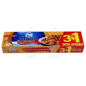 Thon à la harissa Fliflah 4x80g - MARIO