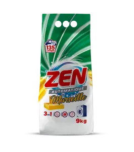 Lessive machine poudre marseille 9kg - ZEN