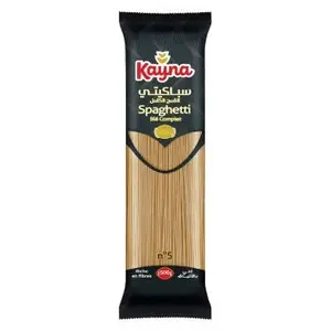 Spaghetti n°5 au blé complet 500g - KAYNA