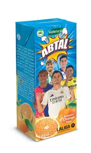 Valencia Abtal boisson au jus et à la pulpe d'orange 200ml