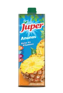 Juper boisson au jus de pêche 1L