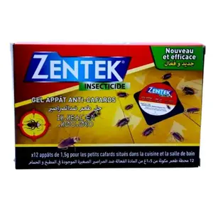 Gel appât pour cafards 12 x 1,5 g Zentek