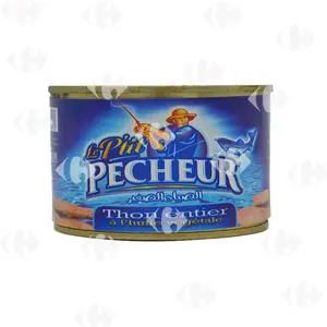 Conserve de Filets de Thon à l'Huile Végétale Le P'tit Pêcheur 400g