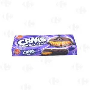Pack Biscuit Crak's Enrobé Au Chocolat X5