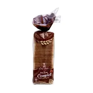 Pain de mie complet x20 tranches 480g - CHEF DU PAIN