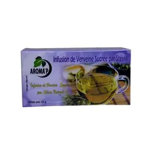 Infusion de verveine sucrée par stévia 25g - AROMA P