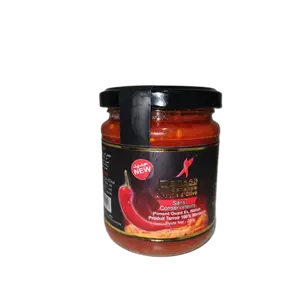 Harissa rouge en bocal en verre 200g - ZENATIYA