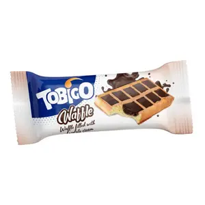 Gaufre fourrée à la crème au chocolat 48g - TOBIGO