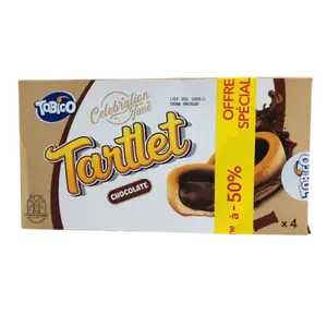 Cakes Tartelet fourrés à la crème au chocolat x2 le 2ème paquet à -50% - TOBIGO
